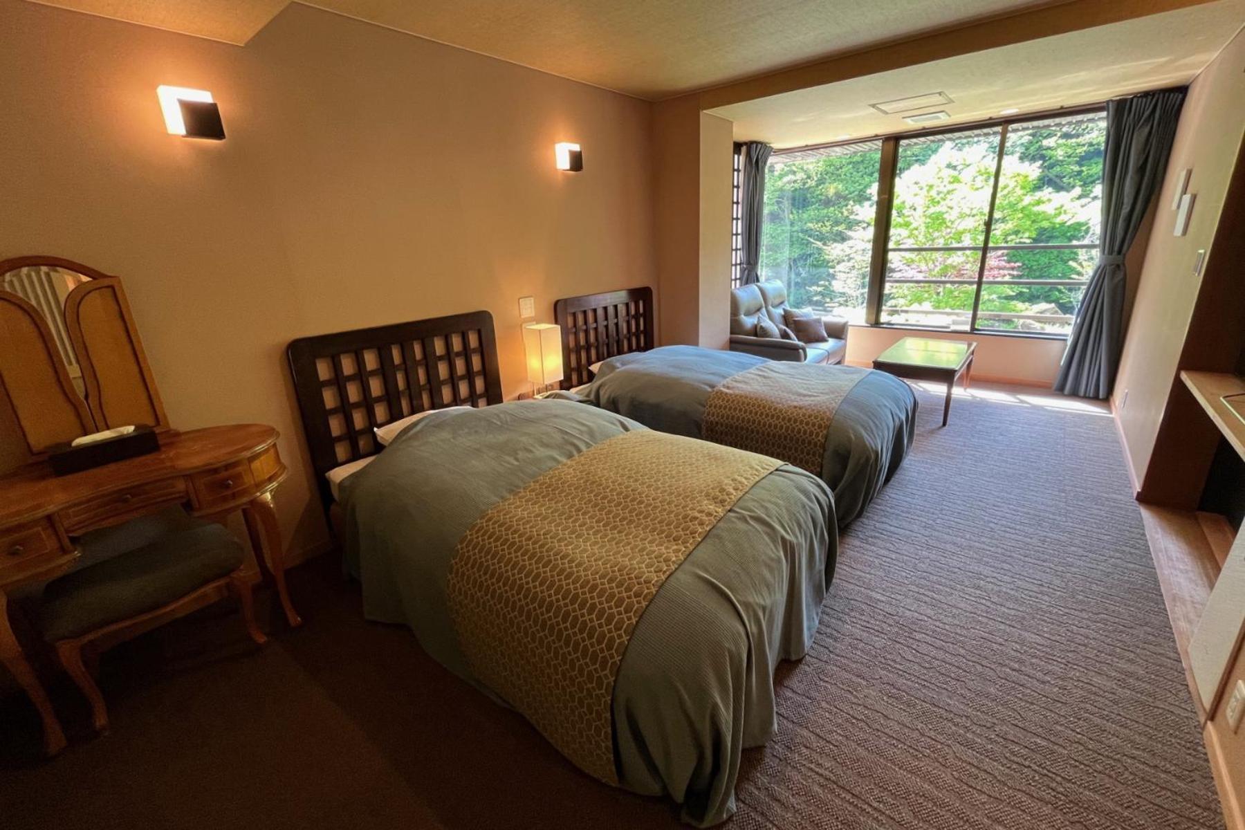 Minakamisansou Hotel Buitenkant foto