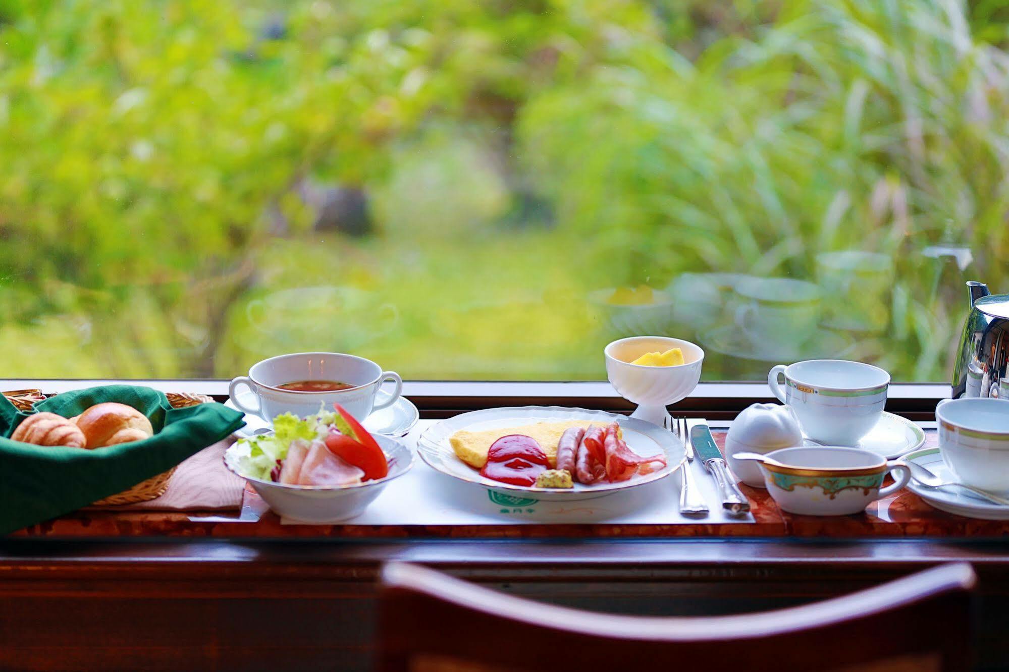 Minakamisansou Hotel Buitenkant foto